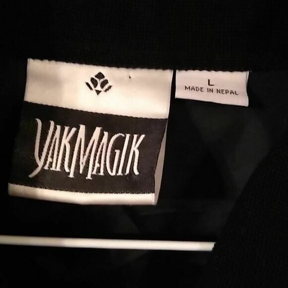 Yak Magik Women's jacket. Size L One of a Kind NWOT Artwear FUN BOLD - Picture 2 of 10